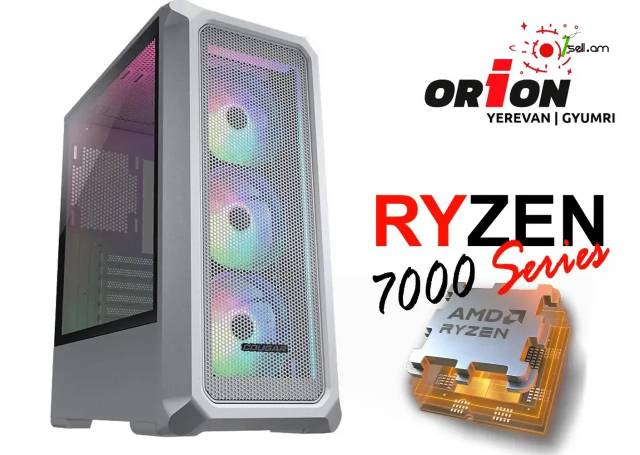 DESIGN-GAMING PC Ryzen 9 7900 / DDR5 32Gb RAM / RTX 4060 8Gb / M.2 NVMe 1Tb SSD / Երաշխիքով