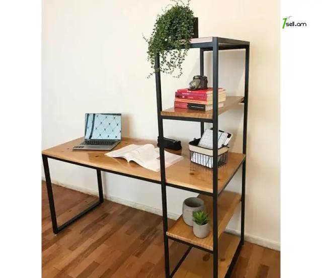 Լոֆթ ոճի գրասեղան / համակարգչային սեղան