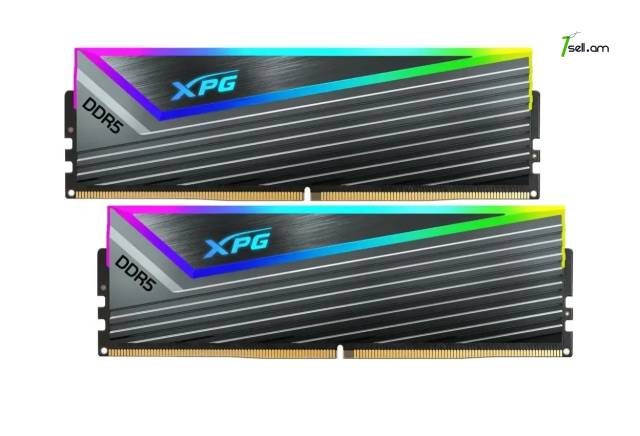 Լիովին նոր Օպերատիվ հիշողություն RAM ADATA XPG CASTER RGB 32GB (16GB x2) DDR5 6400MHz PC5 51200