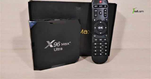 Tv box x96 max plus ultra 4g + 64g ամենահզոր օրիգինալ