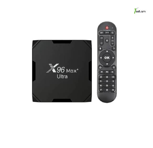 Tv box x96 max plus ultra 4g + 64g ամենահզոր օրիգինալ