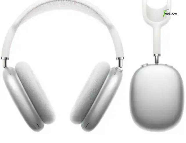 AirPods Max Silver Նոր է, փակ տուփ + 1 տարի երաշխիք