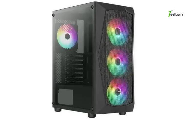 Համակարգչային իրան AeroCool Falcon FRGB [Falcon-G-BK-V1] Computer Case PC
