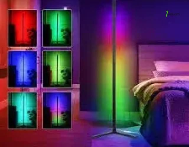Напольная лампа угловая RGB 100 см * SMARTBOX *