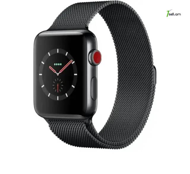 Watch 3 42mm Apple (Սև) երաշխիք անվճար առաքում ապառիկ վաճառք