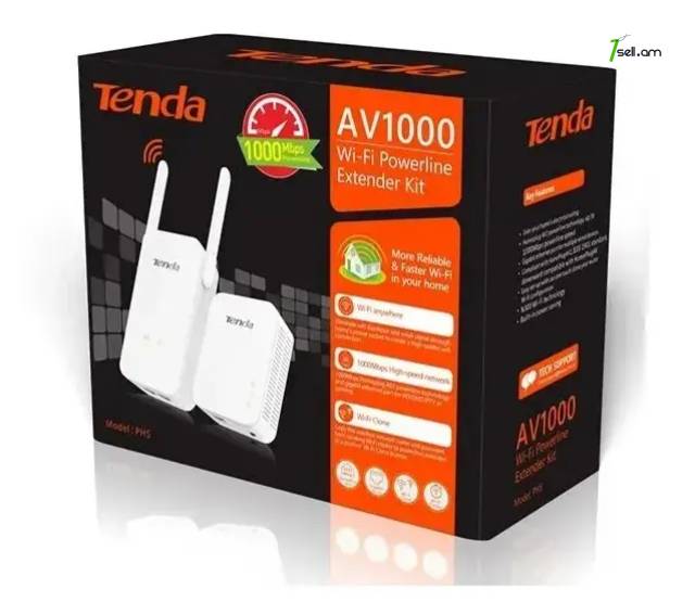 Tenda Powerline Extender Kit AV1000 PH5 * SMARTBOX *