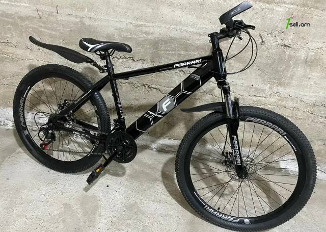 Հեծանիվ FERRARI BLACK 2022 մոդել / 26 համար / ՄԵԳԱ ԶԵՂՉ