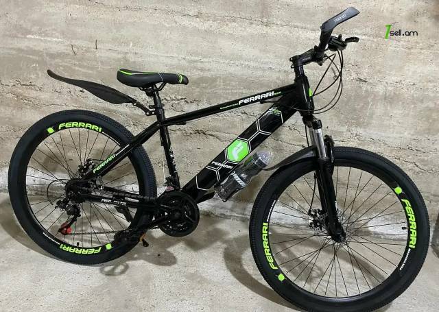 Հեծանիվ FERRARI GREEN 2022 մոդել / 26 համար / ՄԵԳԱ ԶԵՂՉ