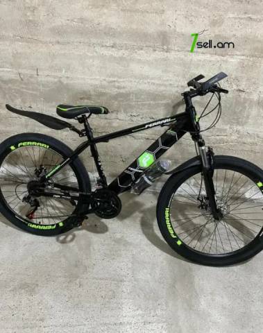 Հեծանիվ FERRARI GREEN 2022 մոդել / 26 համար / ՄԵԳԱ ԶԵՂՉ