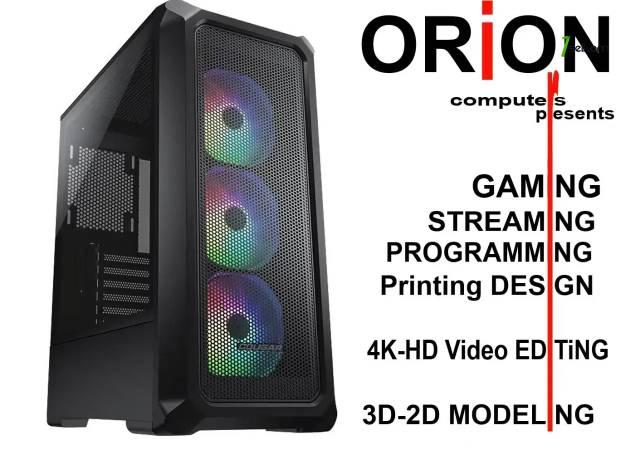 DESIGN-GAMING-PC Core i7 12700 / B760 / DDR4 32Gb RAM / RTX 4060 8Gb / M.2 NVMe 1Tb SSD / Երաշխիքով