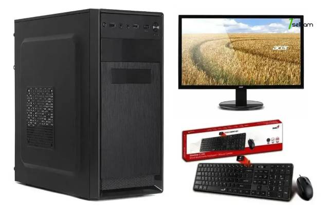 OFFICE PC 7-սերնդի համակարգիչ Core i3 7100 / DDR4 8Gb RAM / SSD 512Gb + Մոնիտոր 22 դյույմ Acer