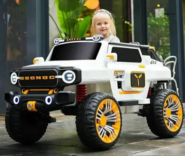 Մանկական էլեկտրական մեքենա MQ-150 տեսակի սպիտակ գույն