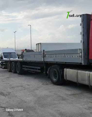 Կիսակցորդիչ, պրիցեպ, տռալ, տռայլեռ, трал, трайлер, tral, trayler, կիսակցորդ, բեռների տեղափոխում, բեռնափոխադրում