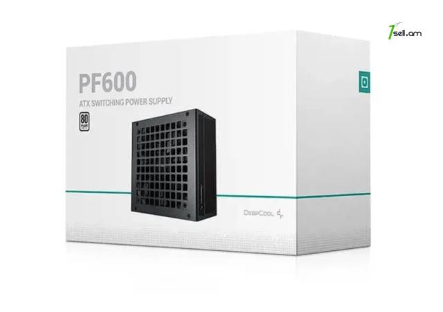 600W սնուցման բլոկ նոր DEEPCOOL PF600 [R-PF600D-HA0B-EU] / 80 PLUS Standart (White)