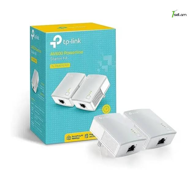 TP-LINK AV600 Powerline Starter Kit Адаптер * smartbox *