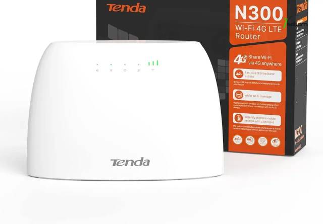 Wi-Fi роутер TENDA 4G03, 4G, 300MBPS