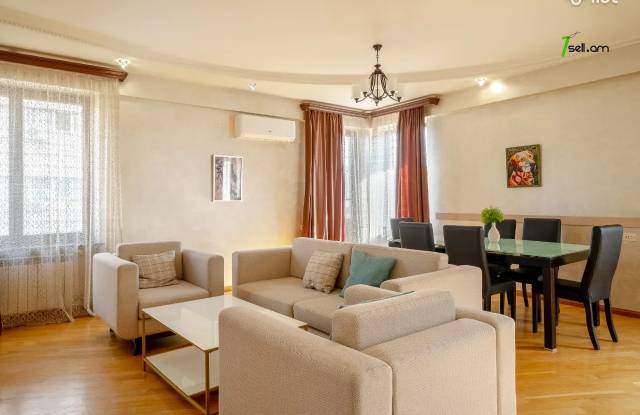 4 սենյականոց բնակարան նորակառույց շենքում Դեղատան փողոցում, 145 ք.մ., 2 սանհանգույց