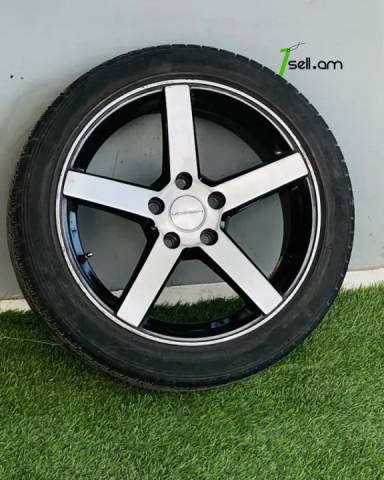 GGG. Vossen R17 5x114.3 4հատ Անիվներ անվահեծերով, համասեզոնային անվադողեր, 215/45 R17