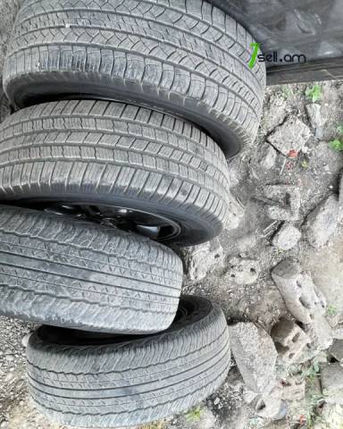 R17 4հատ Lexus GX Անիվներ անվահեծերով, համասեզոնային անվադողեր, 265/65 R17