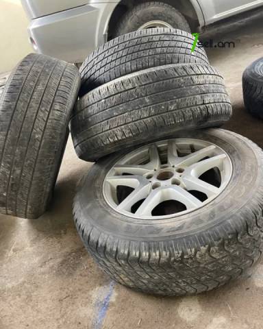 GGG. BMW R17 x5 banntaj անվահեծ ու անվադողեր, 235/65 R17