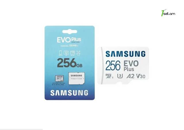 Карта памяти Samsung Evo Plus 256gb