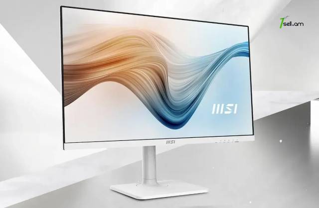 Frameless IPS LED White Monitor 27 inch MSI Modern MD272PW / սպիտակ մոնիտոր 27 դույմ FULL HD