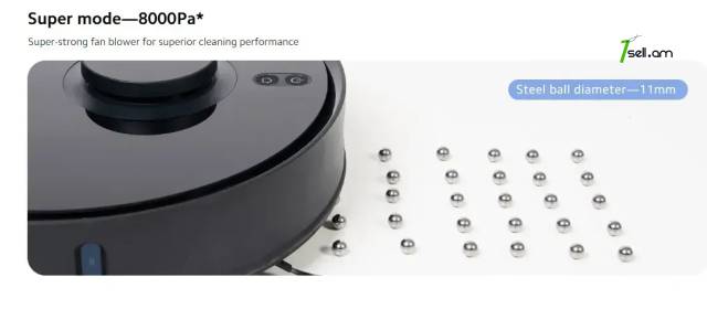 Փոշեկուլ ռոբոտ Xiaomi MI Robot Vacuum S10T * SMARTBOX *