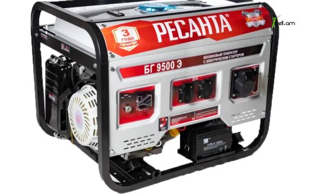 Ресанта БГ9500Э Բենզինային գեներատոր 8Կվտ