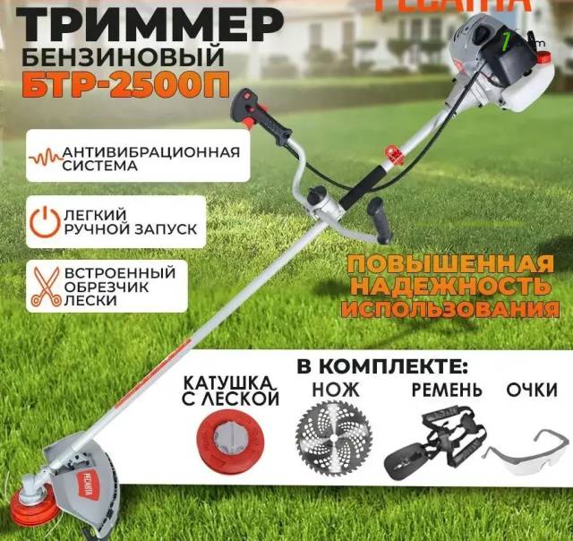 РЕСАНТА БТР 2500П Խոտհնձիչ բենզինով 2500Վտ