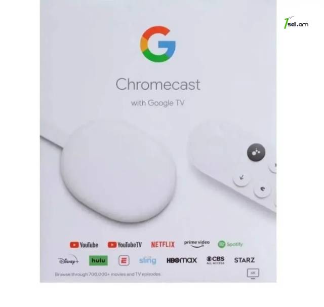 Google ChromeCast with Google TV (4th gen) 4k * SMARTBOX *