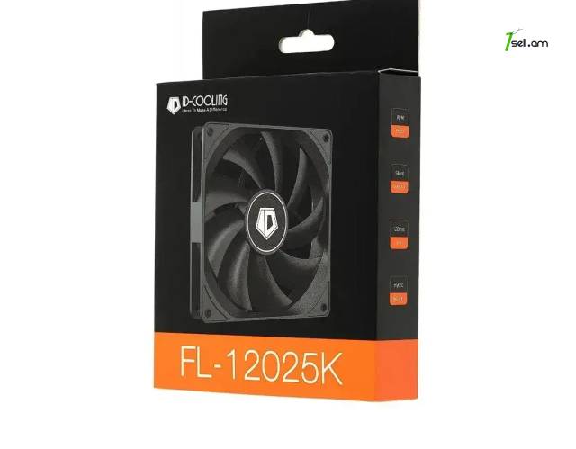 Հովացուցիչ համակարգչի համար PCCooler For Case ID-COOLING FL Series [FL-12025K] 120 mm / 12 cm