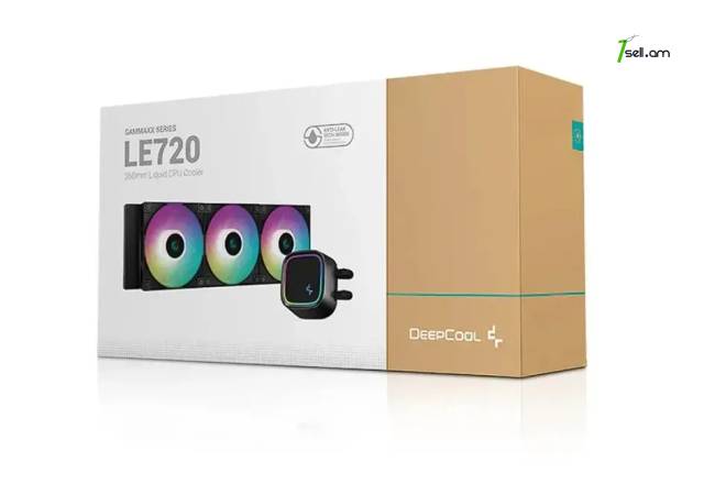Ջրային հովացման համակարգ Water Cooling: DEEPCOOL LE720 ARGB 360mm AIO CPU Liquid Cooler