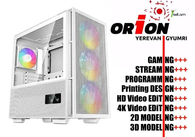 DESIGN-GAMING-PC Core i9 14900K / Z790 / DDR5 32Gb RAM / RTX 4070 12GB / M.2 NVMe 1Tb SSD / Երաշխիքով