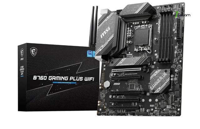 Լիովին նոր LGA 1700 մայրական սալիկ MSI B760 GAMING PLUS WIFI / DDR5