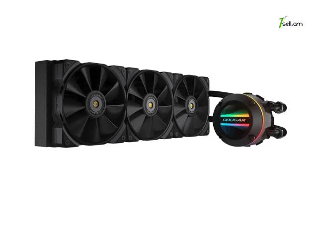Ջրային հովացման համակարգ Water Cooling: Cougar POSEIDON GT360 ARGB 360mm AIO CPU Liquid Cooler