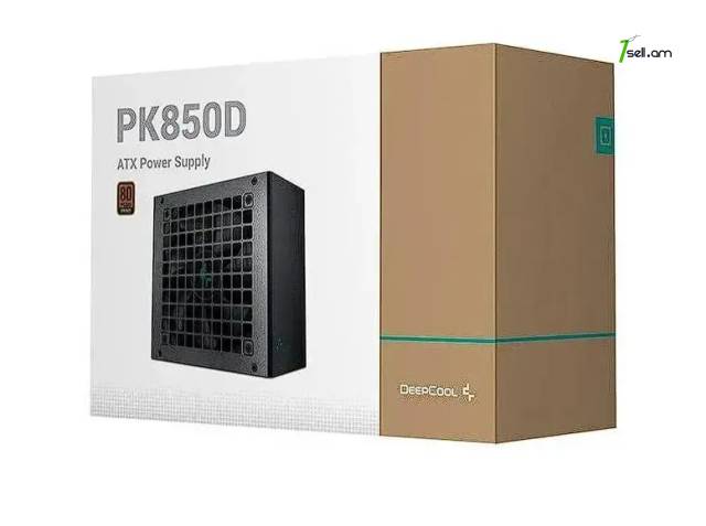 850W սնուցման բլոկ նոր DeepCool PK850D [R-PK850D-FA0B-EU] 850Watt / 80 PLUS Bronze