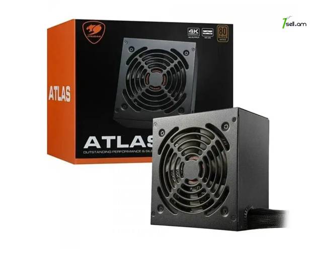 650W սնուցման բլոկ նոր Cougar Atlas 650 [CGR BA-650] / 80 PLUS Bronze