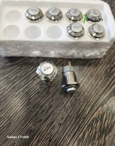 A109 JCB, CAT, Komatsu էքսկավատորի ֆոտոմագնիսական ակնթարթային ձայնային կոճակ, սիգնալի կնոպկա