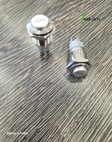 A109 JCB, CAT, Komatsu էքսկավատորի ֆոտոմագնիսական ակնթարթային ձայնային կոճակ, սիգնալի կնոպկա