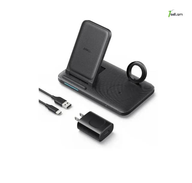 Беспроводная зарядная станция Anker 335 3-в-1