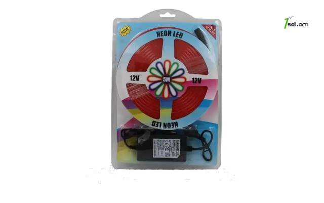 Neon led V12 5m red