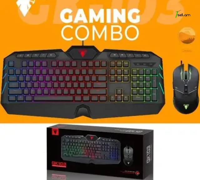 Jedel GK1003 Gaming RGB Combo