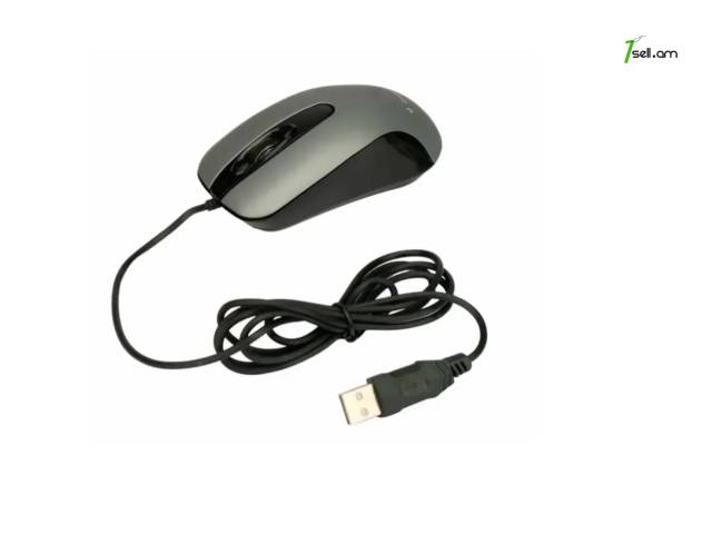 Проводная бесшумная мышь Gembird MOP-400-GR * SMARTBOX *