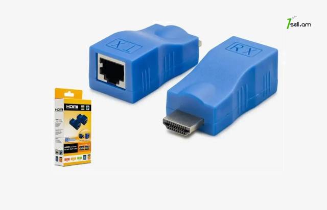 Удлинитель HDMI (Extender) по витой паре cat-5e/6 до 30м
