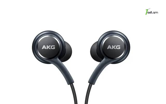 Проводные внутриканальные наушники Samsung с микрофоном для телефона AKG AUX 3.5mm Earphones