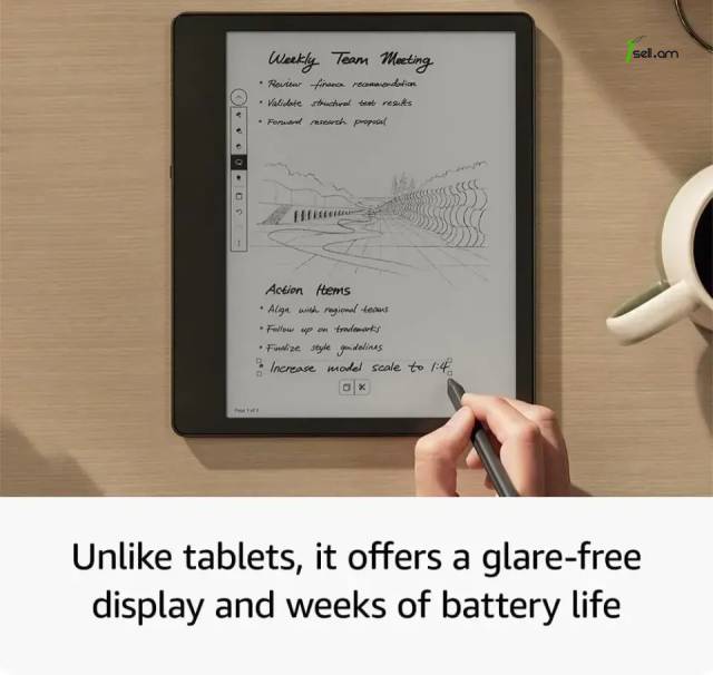 Электронная книга Amazon kindle Scribe 32GB premium pen