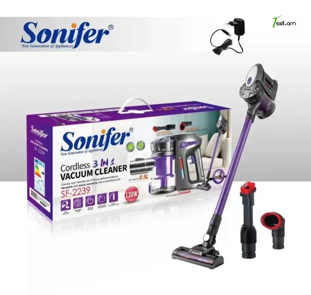 Փոշեկուլ անլար Sonifer SF-2239 130WT 3in1 ORIGINAL