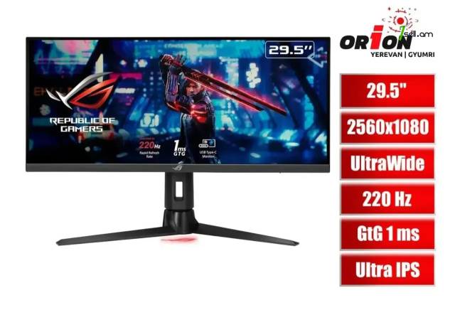 IPS LED GAMING Monitor 30 inch ASUS ROG Strix XG309CM / Խաղային մոնիտոր 30 դույմ 220Hz 2K [UltraWide FHD]
