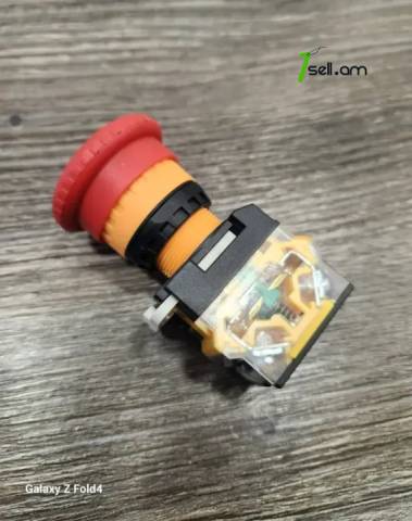 A217 JCB էքսկավատորի ավարյոնի կանգառի կոճակ, стоп кнопка аварийная стоп-кнопка