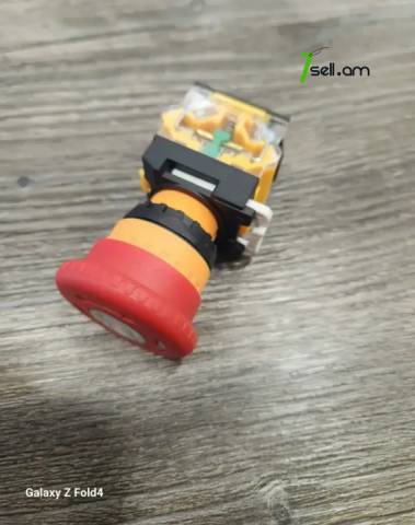 A217 JCB էքսկավատորի ավարյոնի կանգառի կոճակ, стоп кнопка аварийная стоп-кнопка